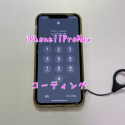 iPhone11ProMaxスマホコーティング＆WiFi乗り換えのご相談！